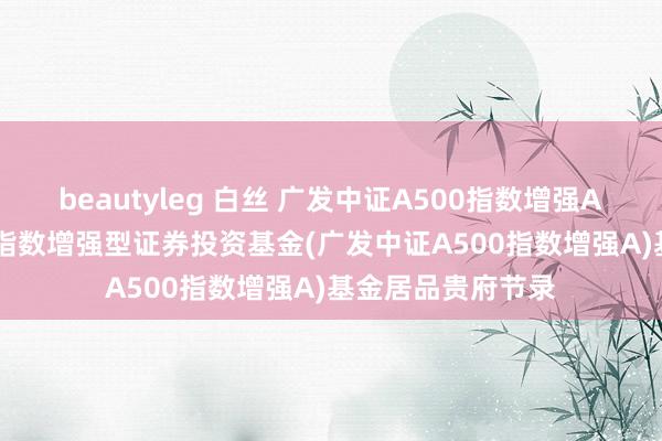 beautyleg 白丝 广发中证A500指数增强A: 广发中证A500指数增强型证券投资基金(广发中证A500指数增强A)基金居品贵府节录